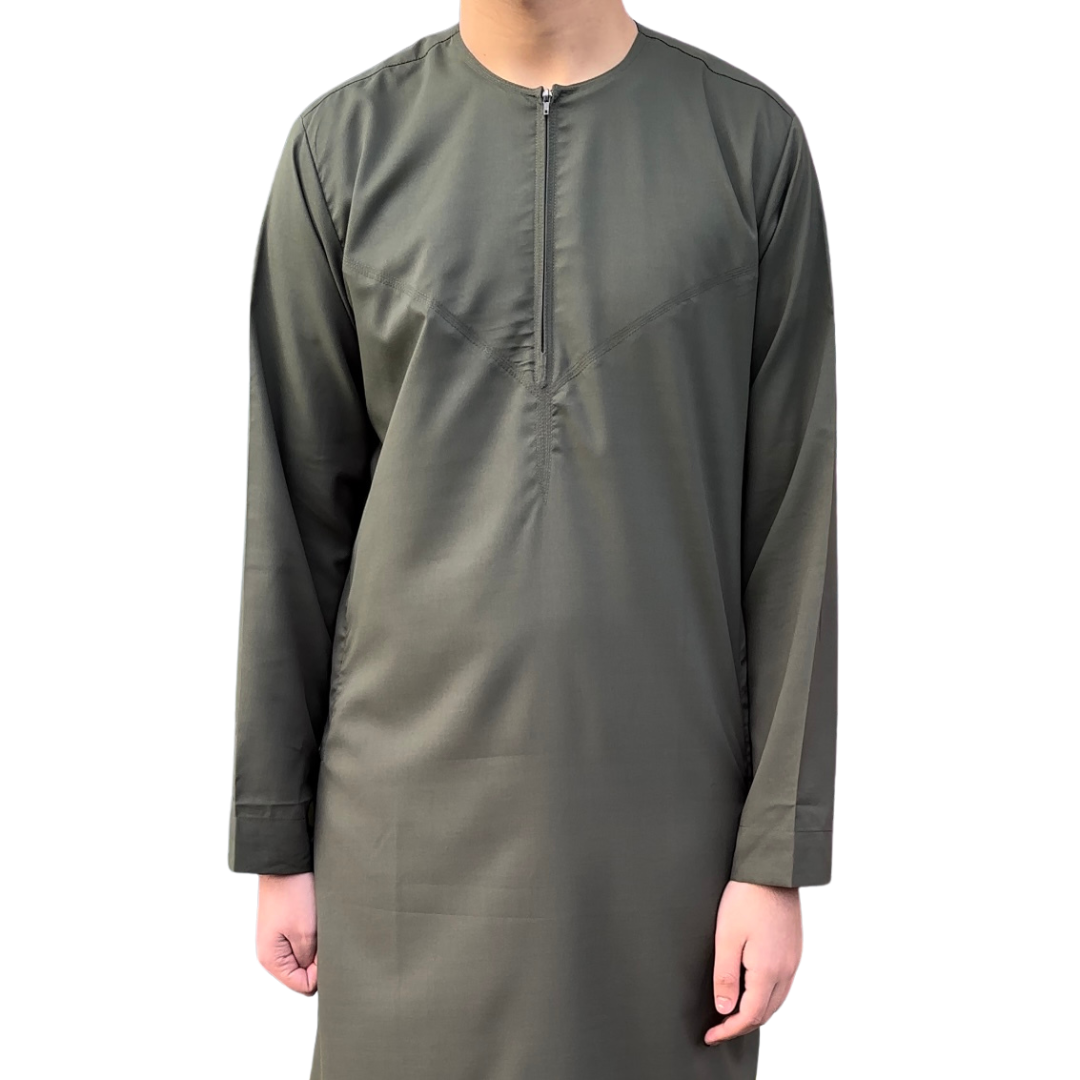 Classic Omani Thobe - Matte Finish