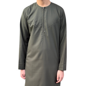 Classic Omani Thobe - Matte Finish