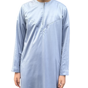 Light Blue Thobe - Silky Finish